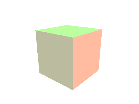 The second attachment shown instead of the lit image: world-space normal in the colour, metres from the eye in the alpha.